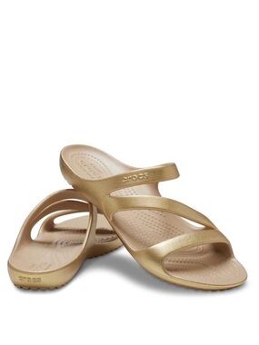 Crocs Kadee II Metallic Gold Slide
Sandals | Women's Size 7